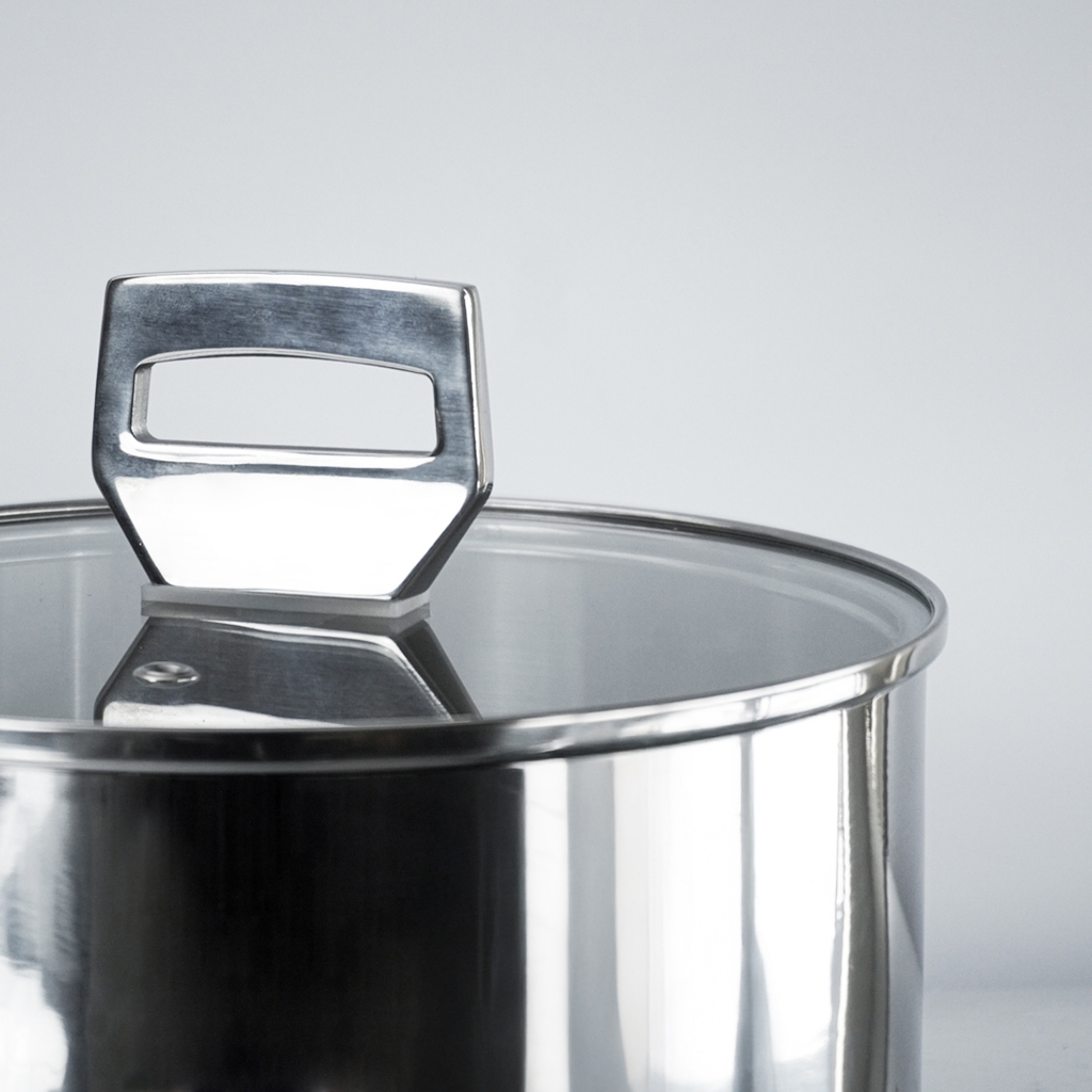 Quánh inox 316 đúc liền khối, size 16cm