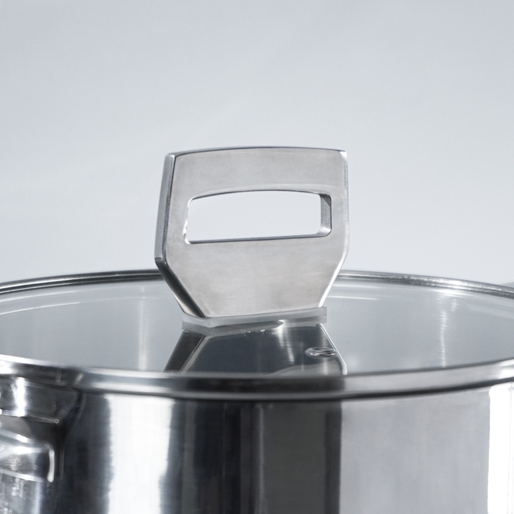 Nồi inox 316 đúc nguyên khối, size 22cm