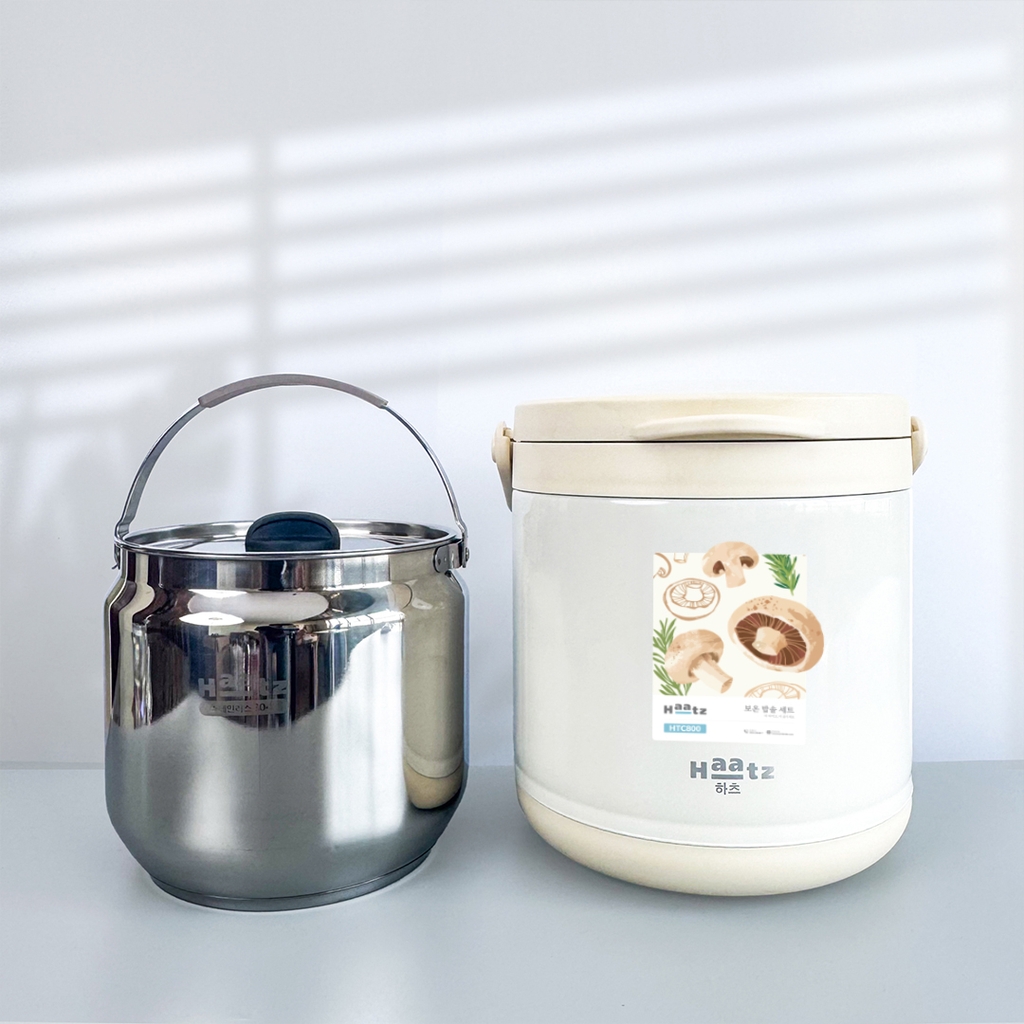 Bộ nồi ủ chân không Hàn Quốc, phiên bản cỡ lớn 6L