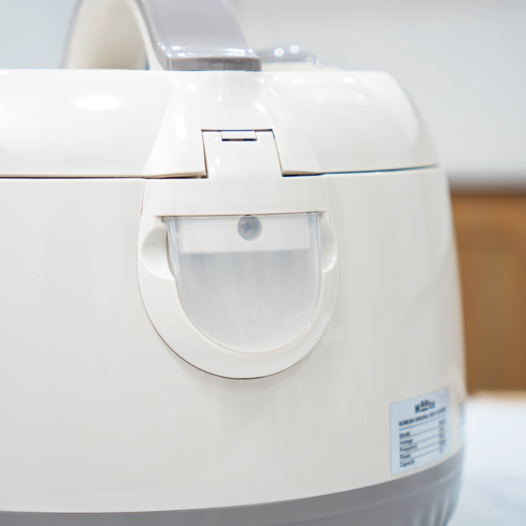 Nồi cơm cơ Hàn Quốc 1.8L, lòng nồi siêu nặng, mâm nhiệt vòng cung