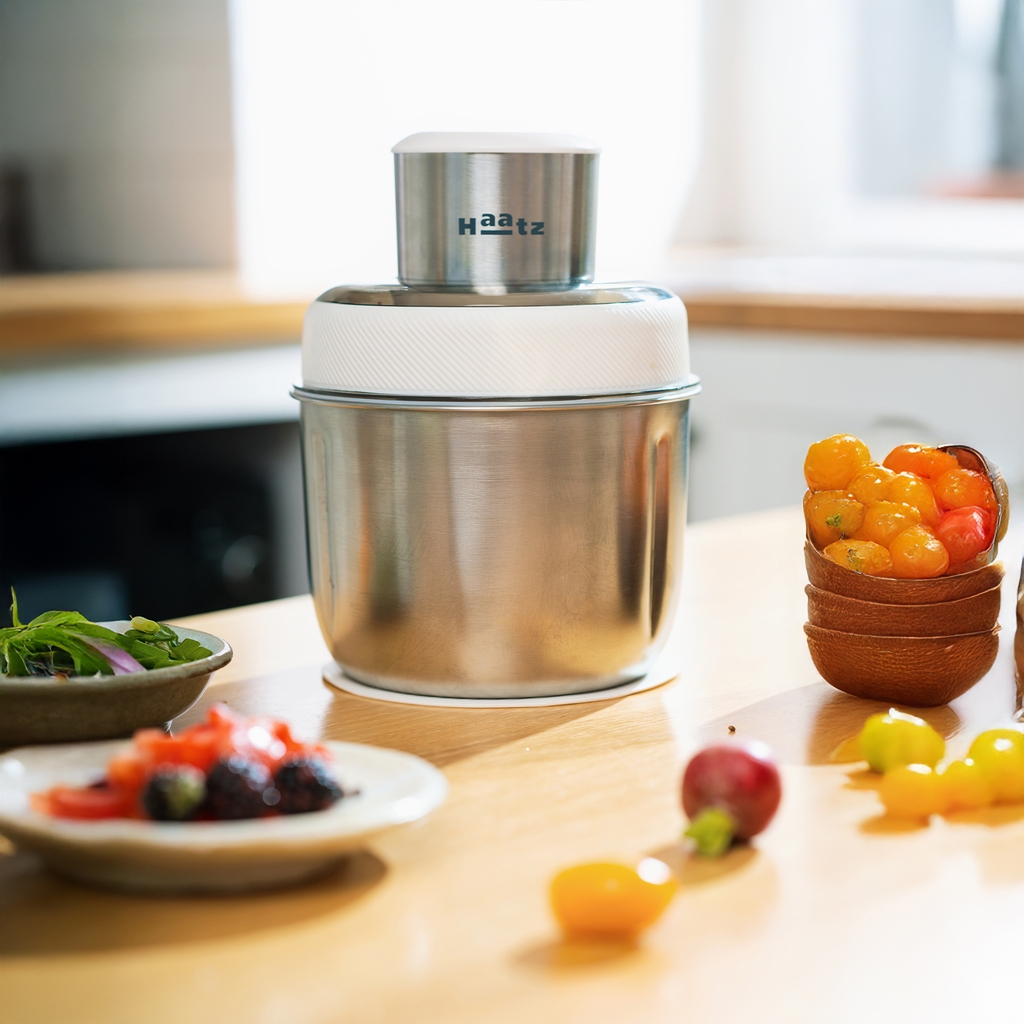 Máy xay đa năng 2 cối: inox lớn và thuỷ tinh nhỏ gọn