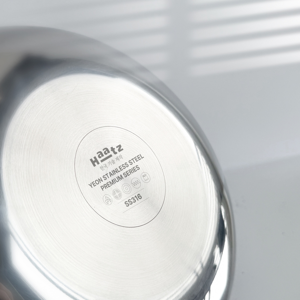 Nồi lẩu inox 316 đúc liền khối, size 26cm