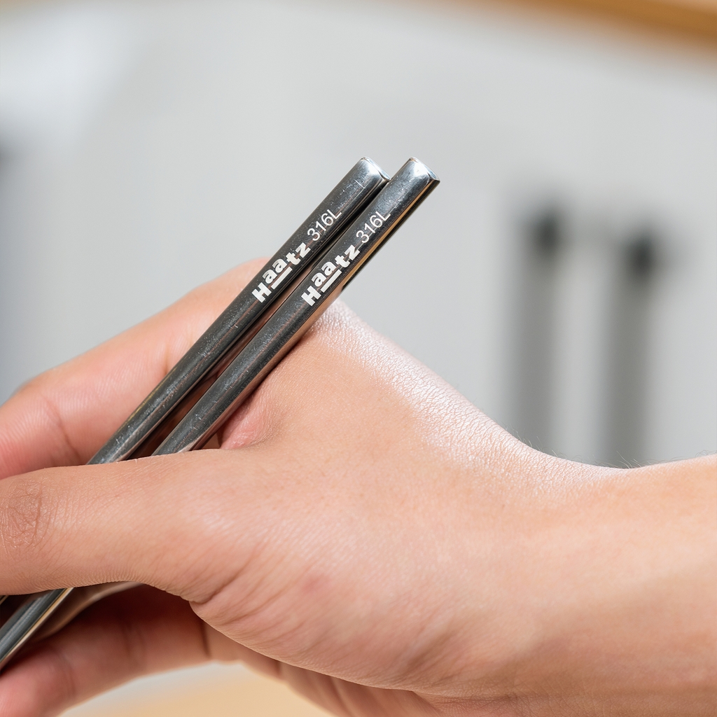 Đũa 5 đôi, Inox 316L siêu bền và an toàn