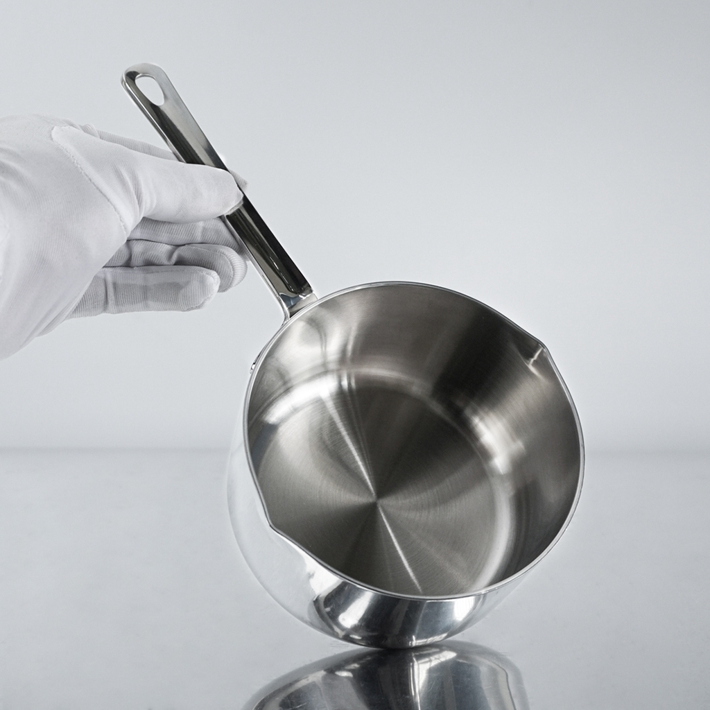 Quánh inox 316 đúc nguyên khối, size nhỏ gọn 12cm