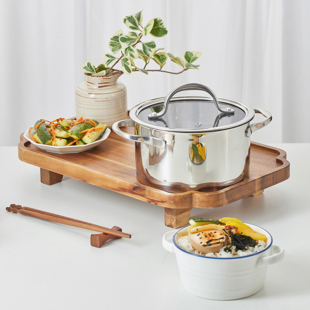 Nồi inox Hàn Quốc dành cho gia đình, Jang Taste - size 24cm