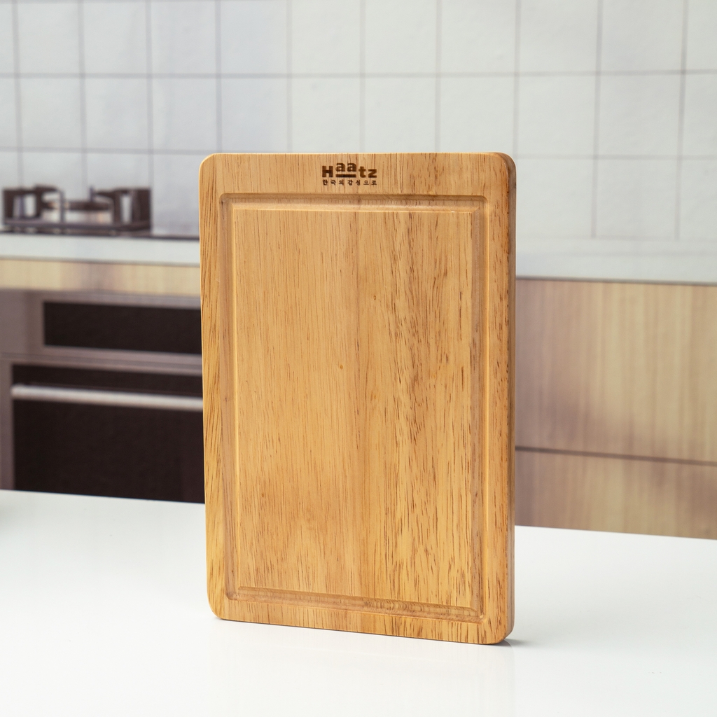 Thớt/Khay Haatz Gold Wood làm từ gỗ tự nhiên, kiểu dáng chữ nhật