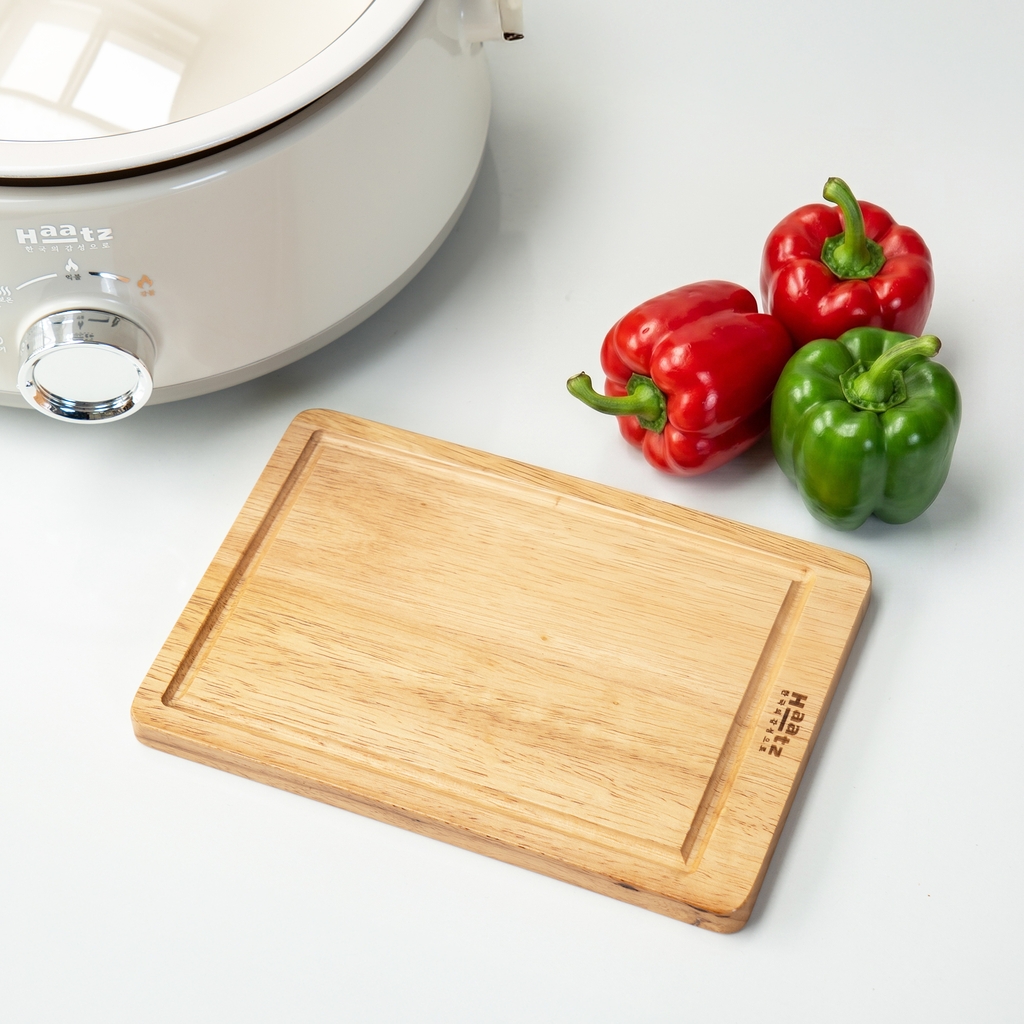 Thớt/Khay Haatz Gold Wood làm từ gỗ tự nhiên, kiểu dáng chữ nhật