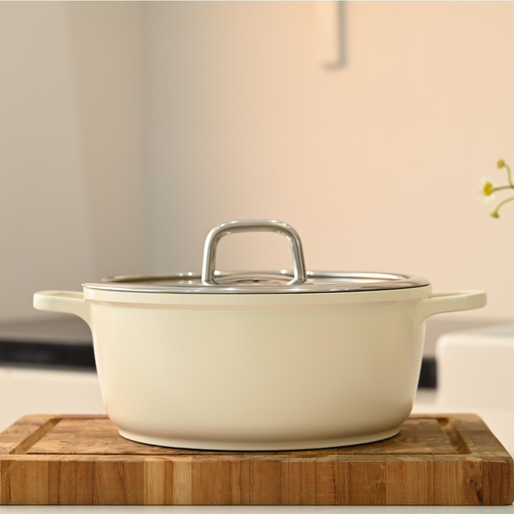 Nồi nhỏ chống dính phủ gốm, size 20cm