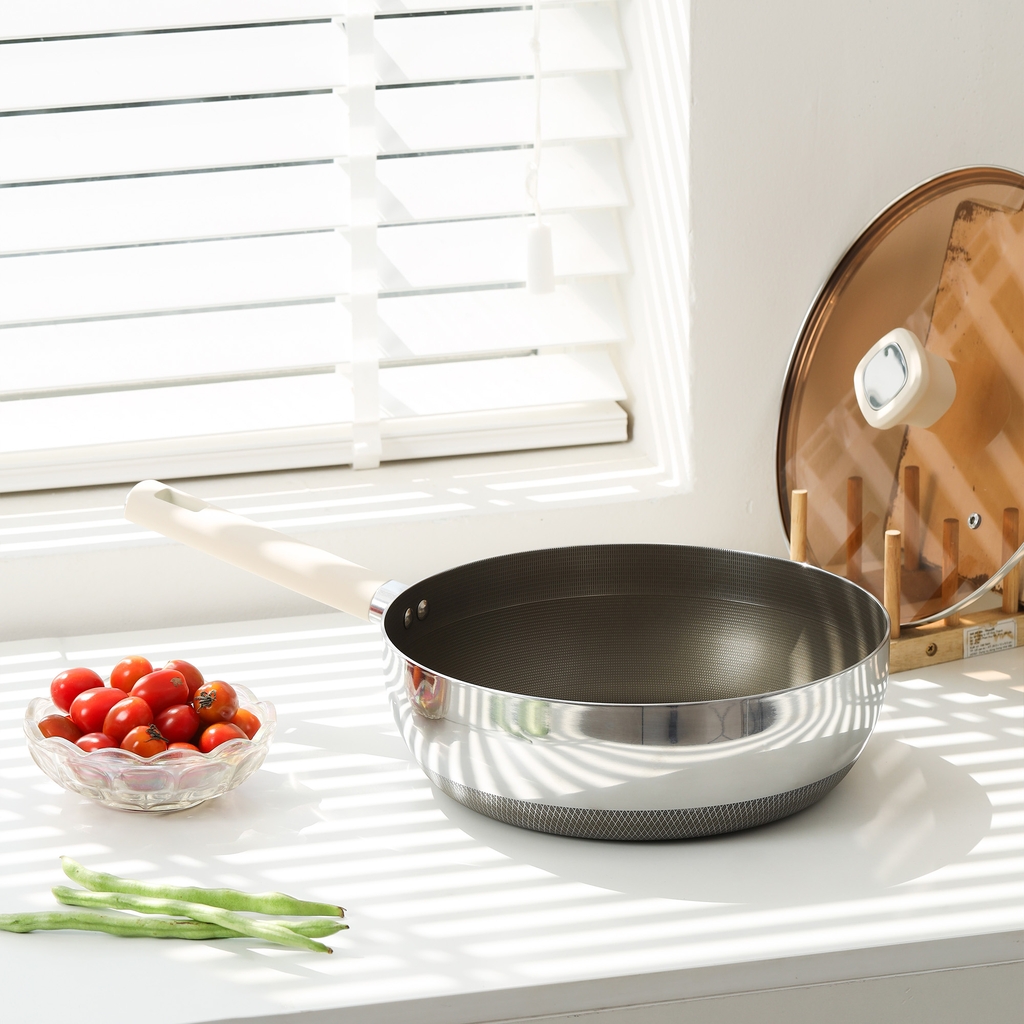 Chảo siêu chống dính Titanium Aura, size 28 cm, sâu lòng