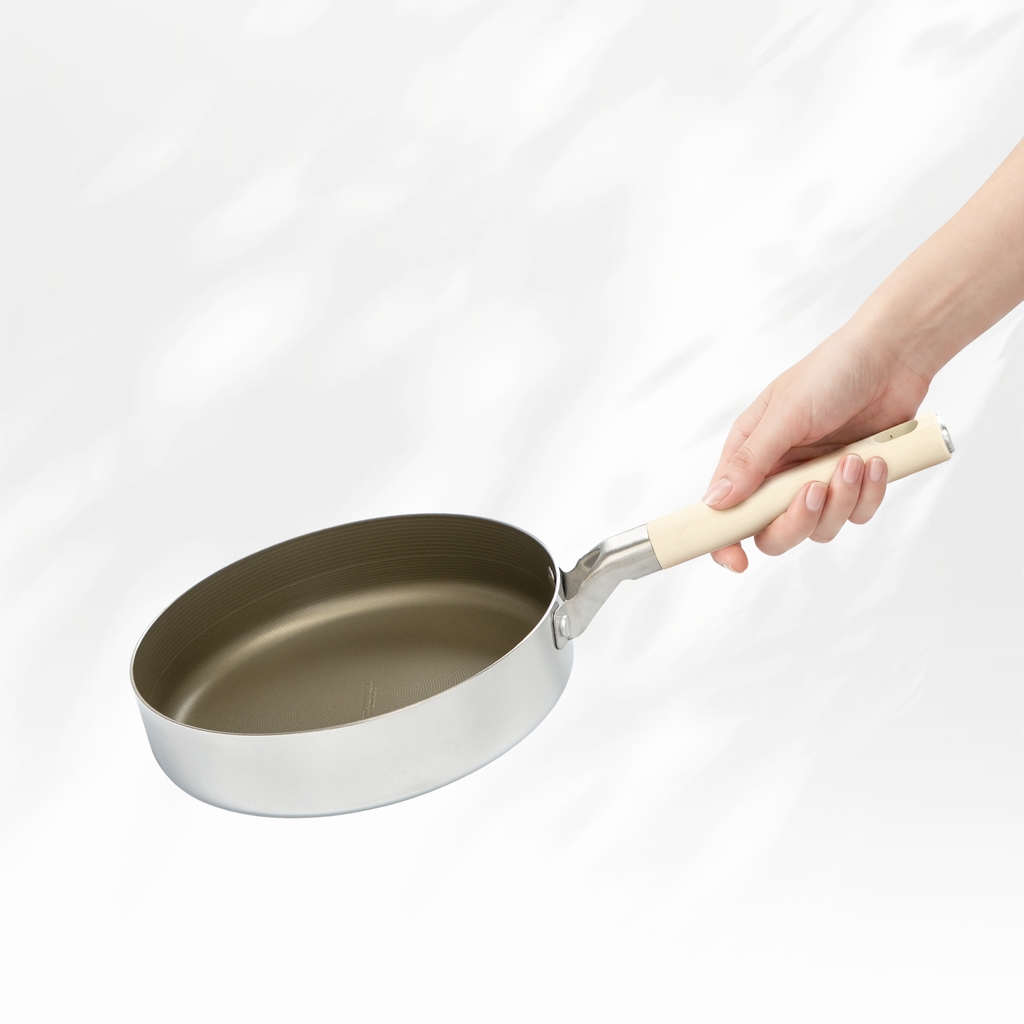 Chảo rán siêu chống dính Titanium Aura, size 26 cm, thành đứng