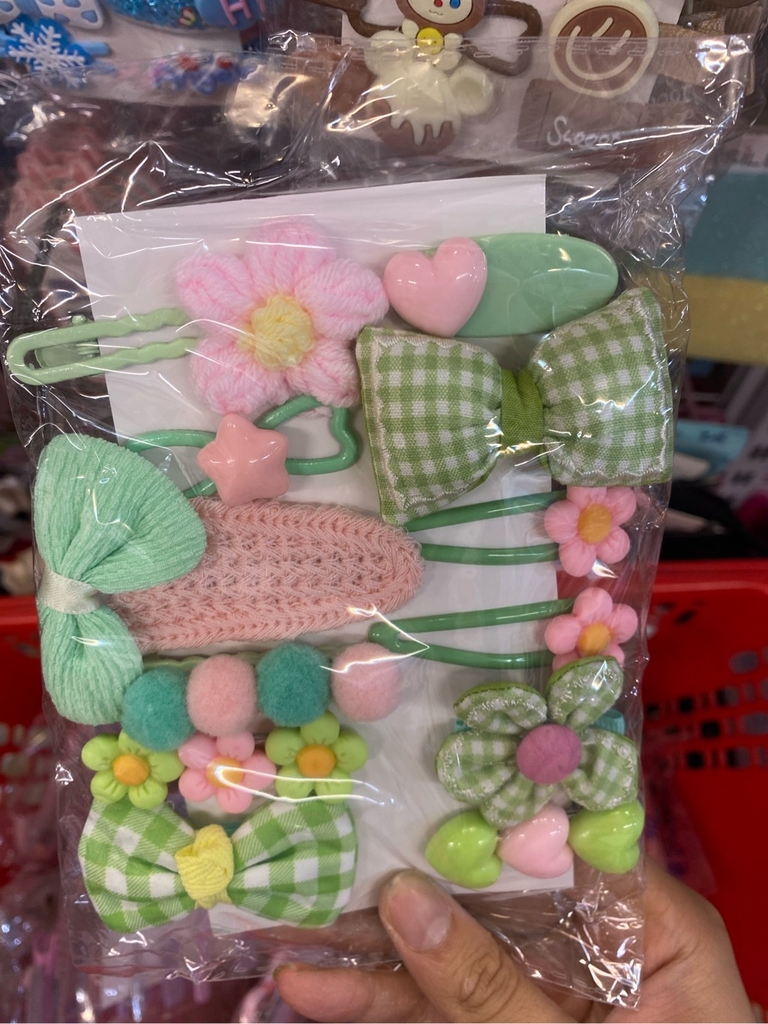 Set kẹp tóc baby