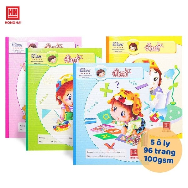 Vở Hồng Hà  Ami