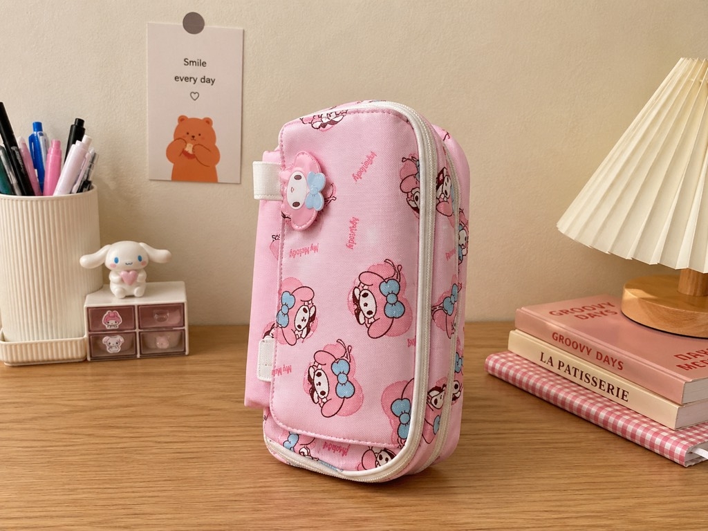 Ví bút hình cute vải dù 888