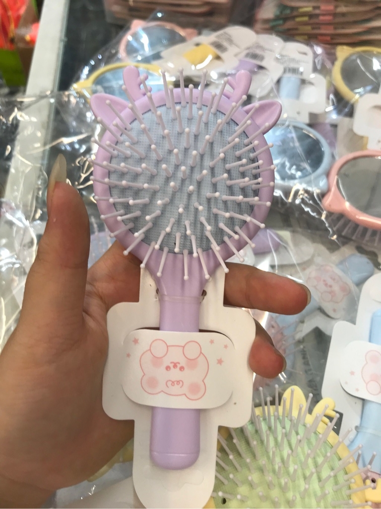 Lược kiểu kèm gương