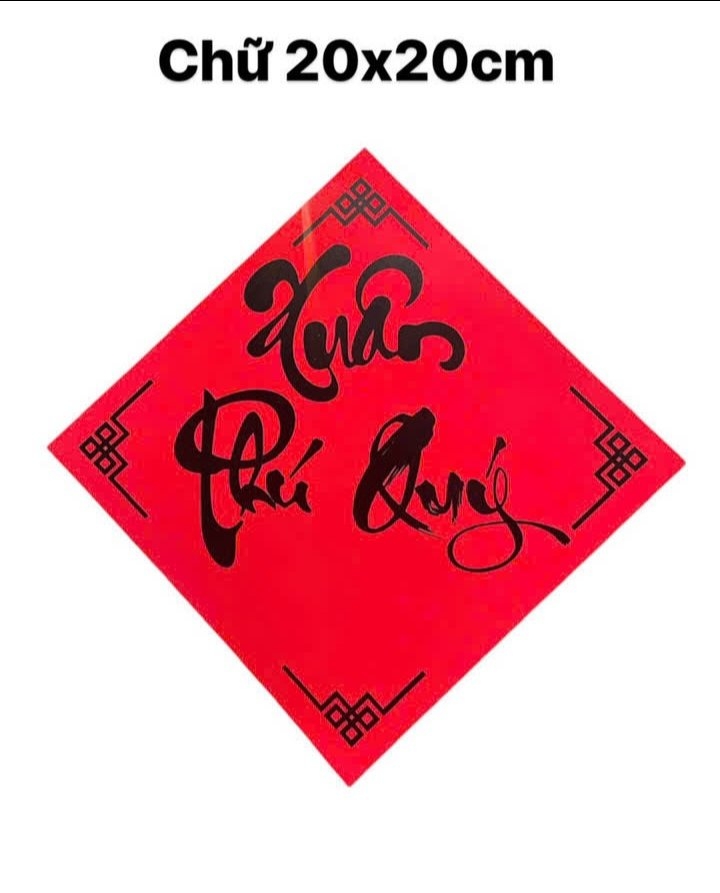 Chữ trang trí tết