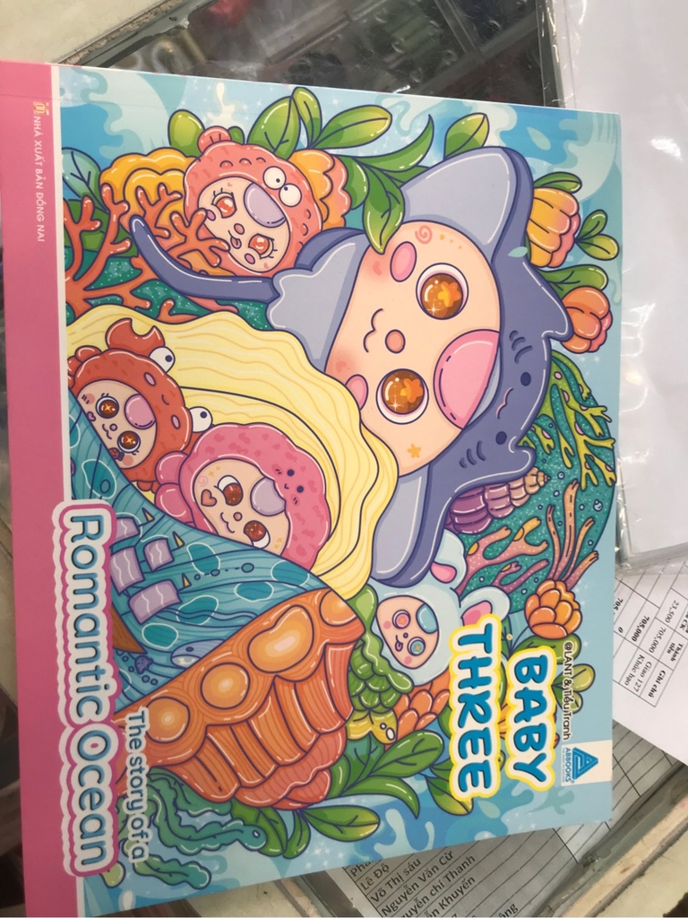 Tập tô màu teen