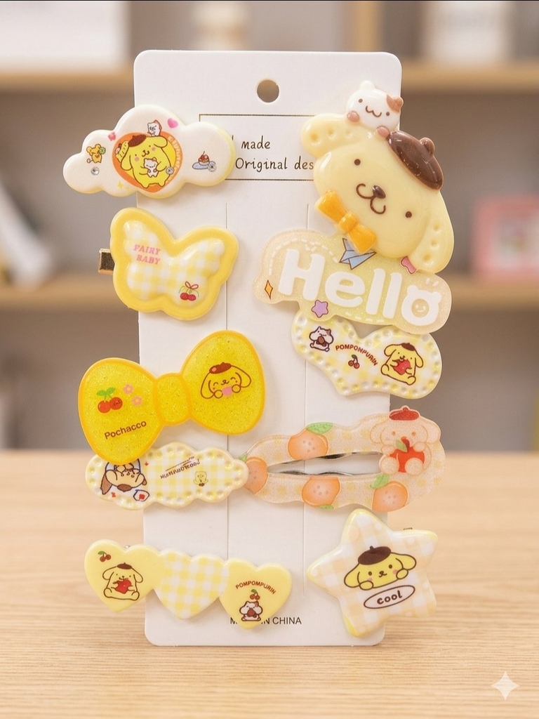 Set kẹp tóc baby