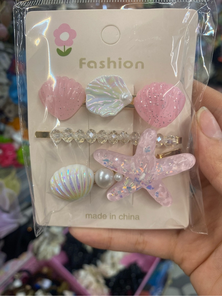 Kẹp tóc mái teen