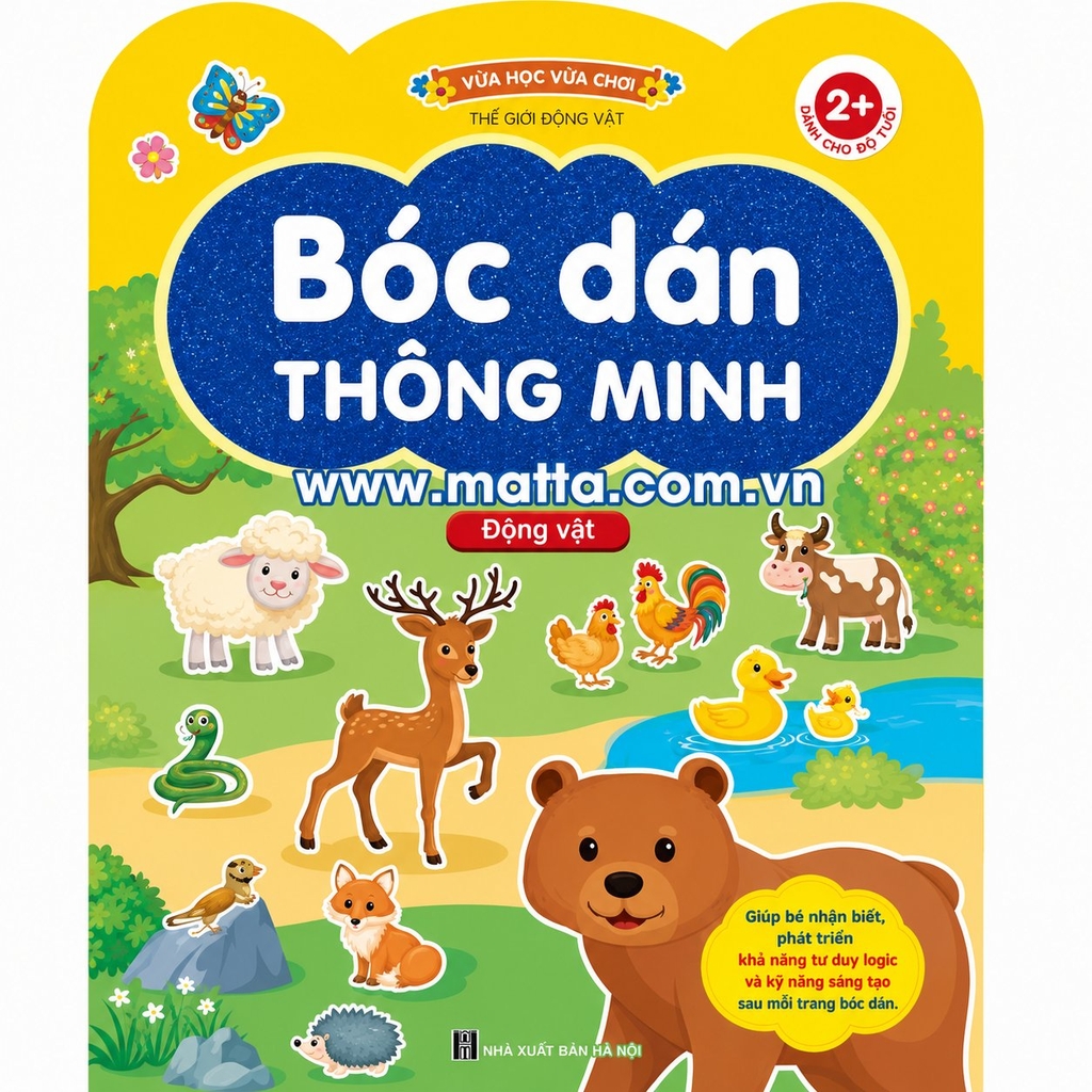 Quyển Sticker Bóc dán LD