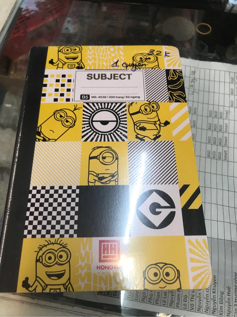 Sổ Hồng Hà kẻ ngang