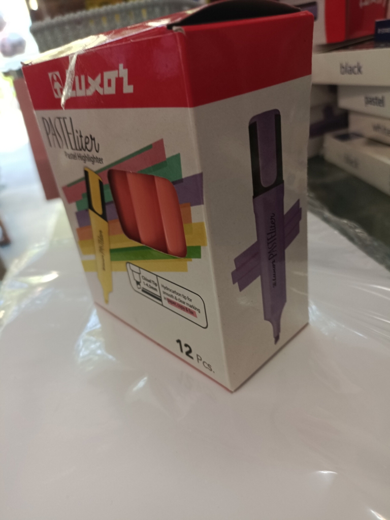 Bút dạ quang Luxor pastel