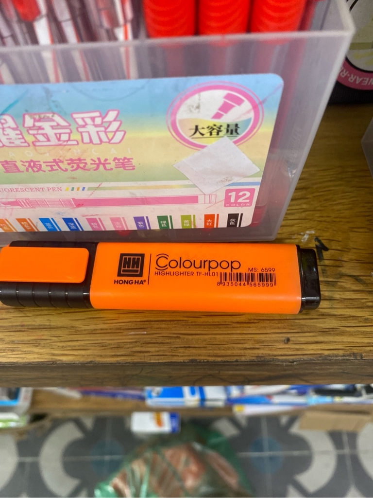 Bút dạ quang Hồng Hà 6599