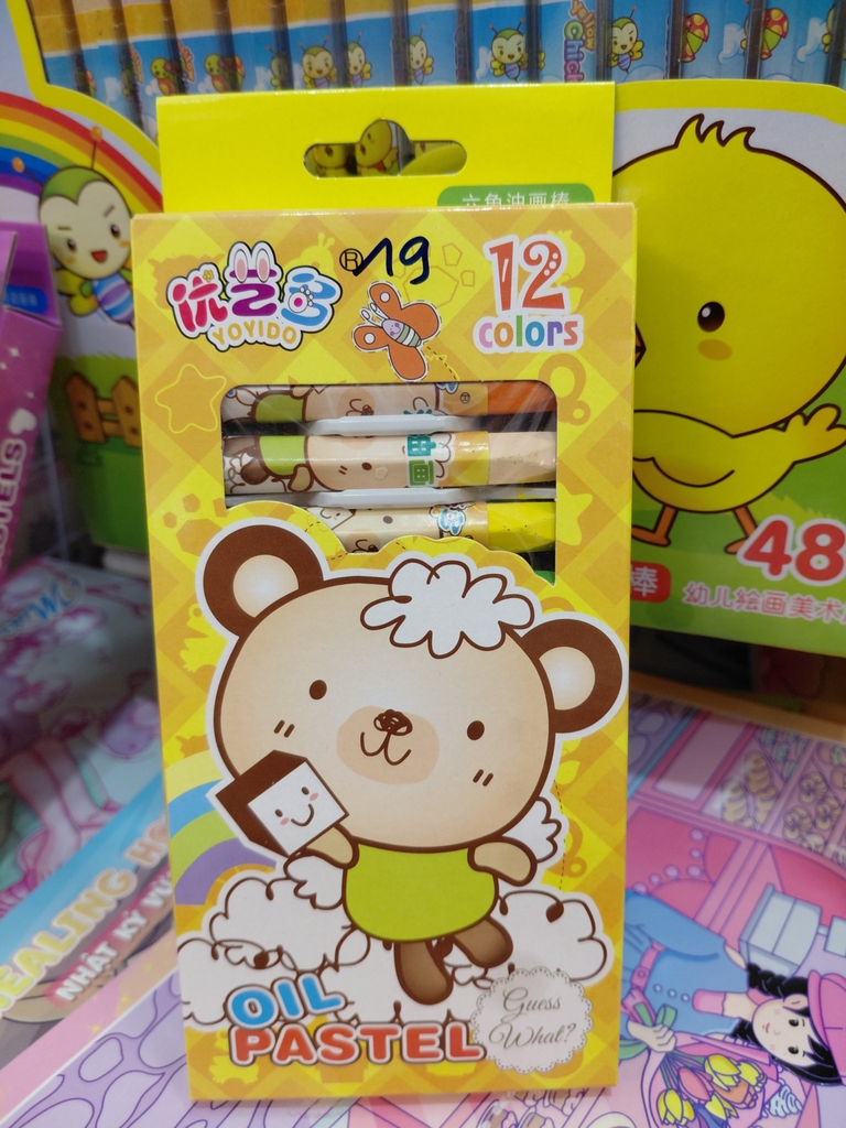 Sáp màu dầu 1512 1524 1518 rẻ