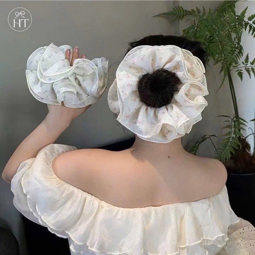 Dây cột tóc vải