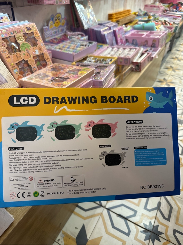 Bảng LCD bấm xoá
