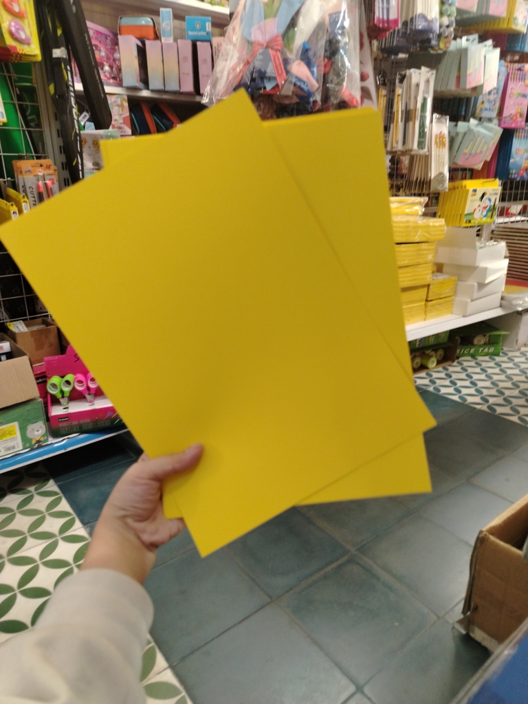 Giấy màu Cứng ĐL160gms