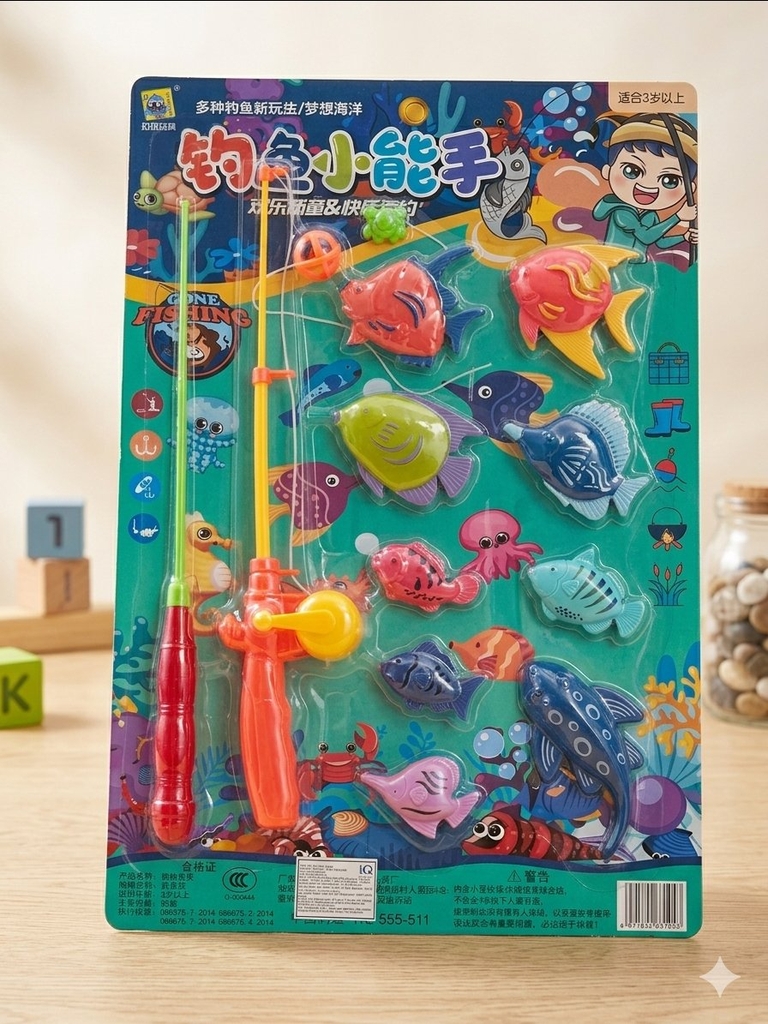 Đồ chơi Câu cá gỗ