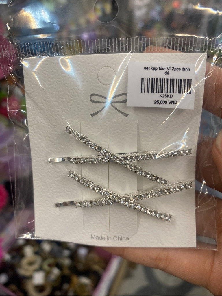 Kẹp tóc mái teen