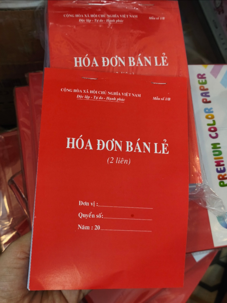 Quyển Hóa đơn
