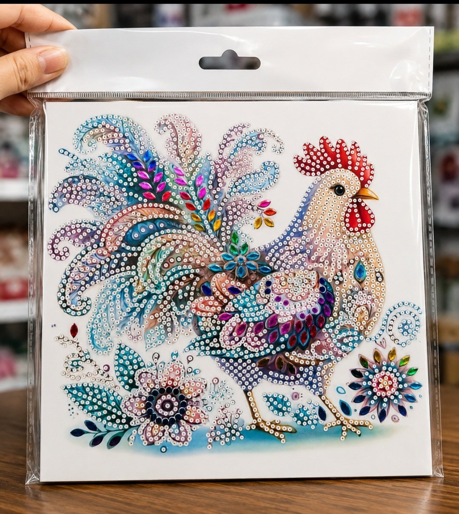 Tranh đính đá 20x20cm