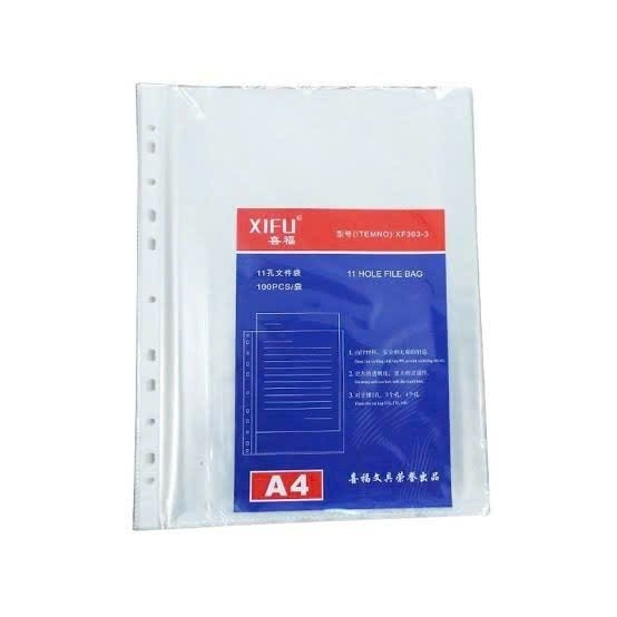 Bìa lỗ sơ mi A4 Xifu