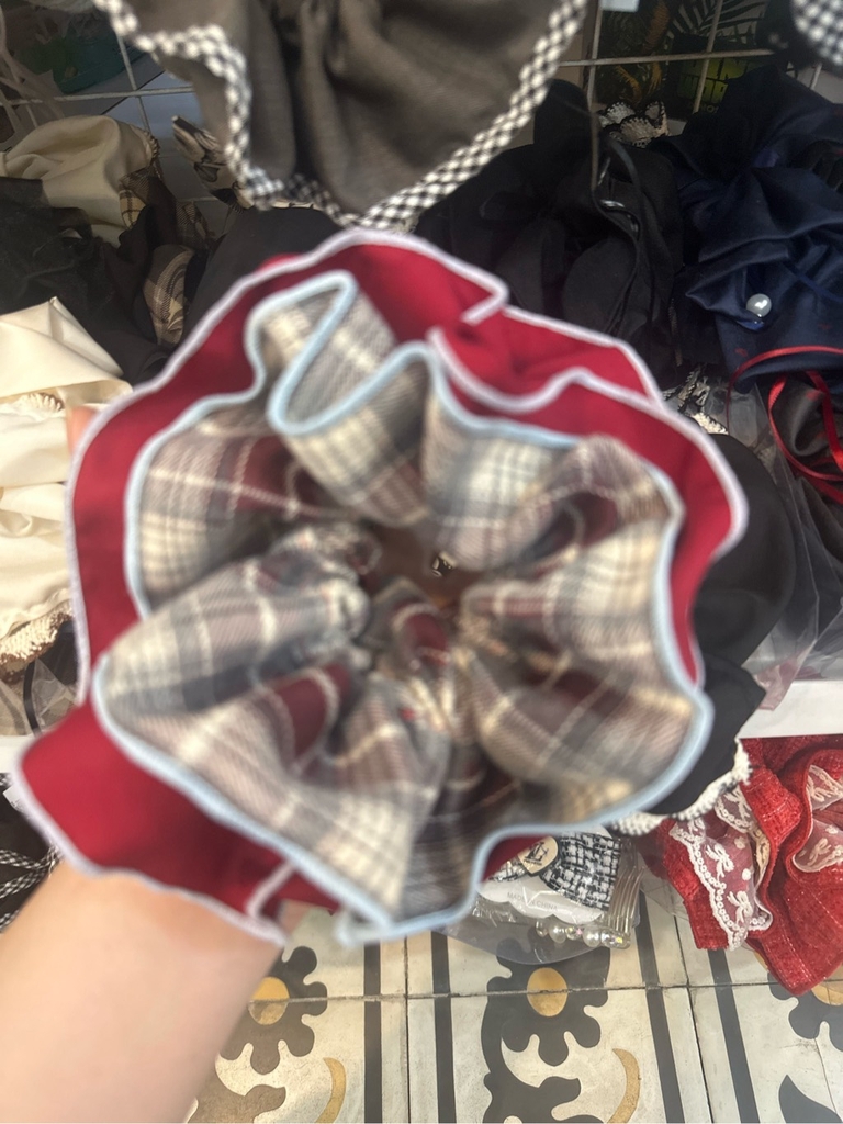 Dây cột tóc vải
