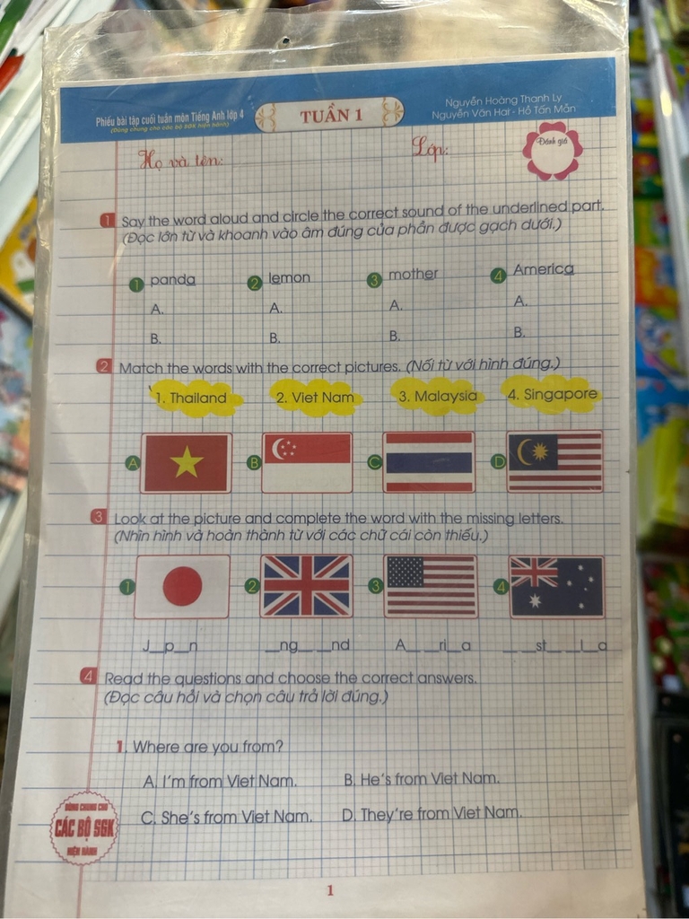 Sách tham khảo lớp 4