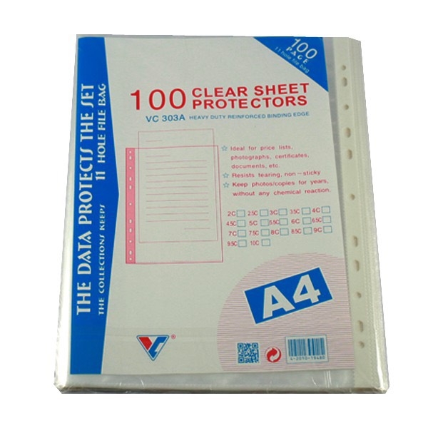 Bìa lỗ xấp 100pcs