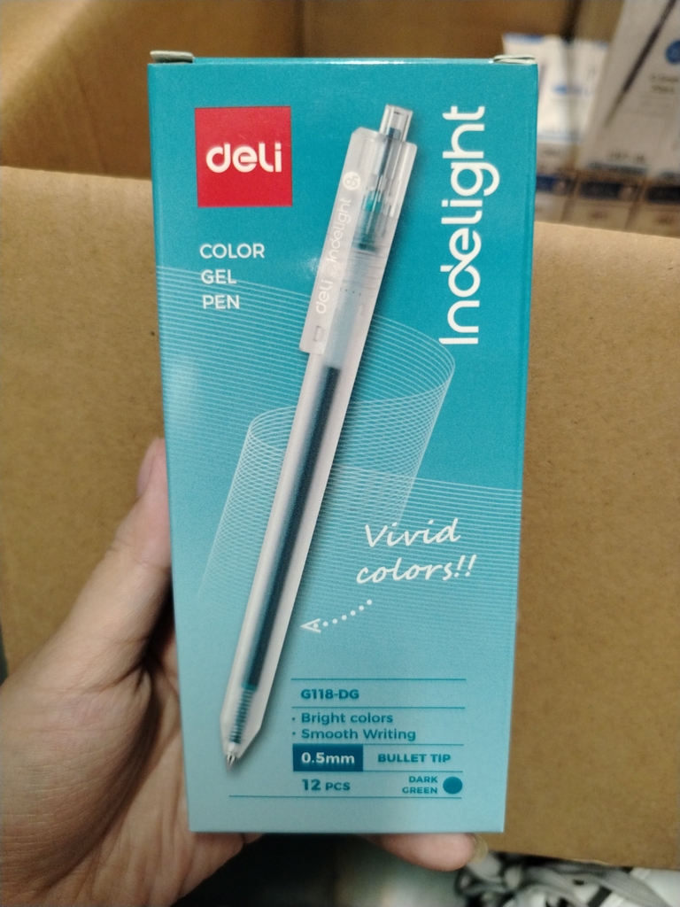 Bút gel deli G118 0.5mm