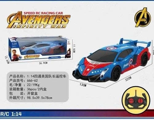 Xe điều khiển siêu anh hùng