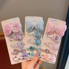 Set kẹp tóc 5ct Elsa