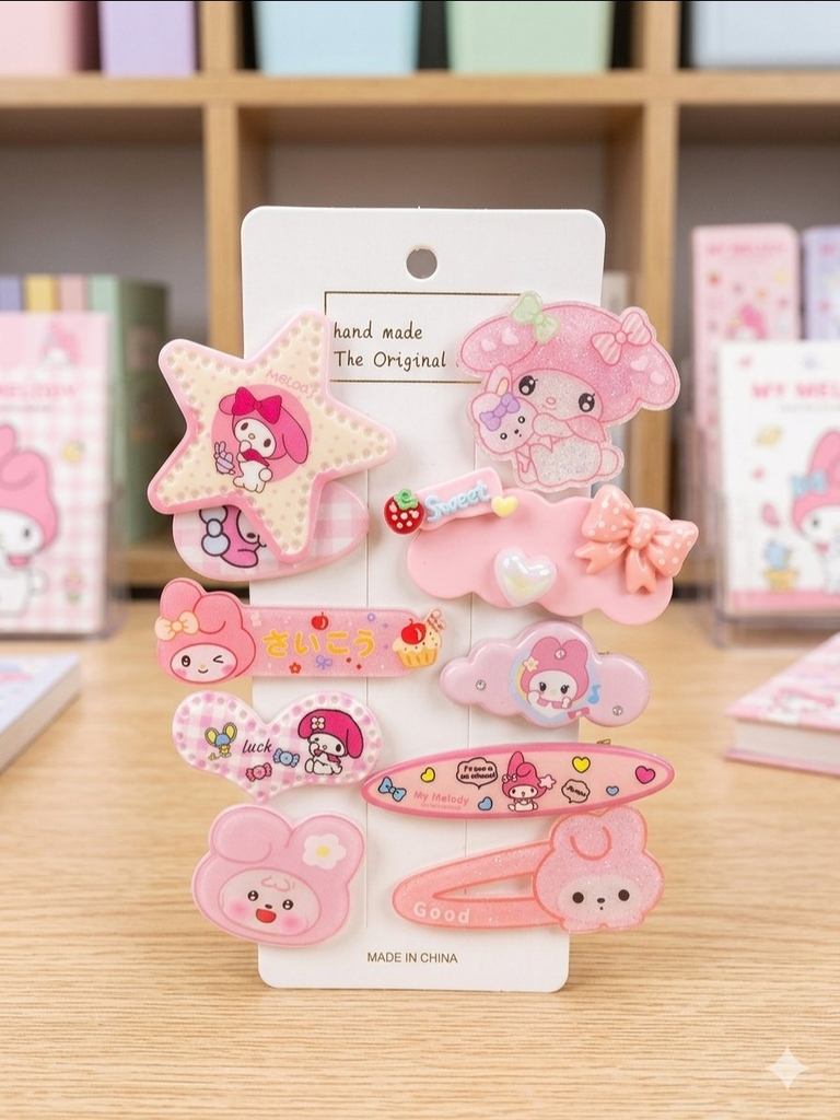 Set kẹp tóc baby
