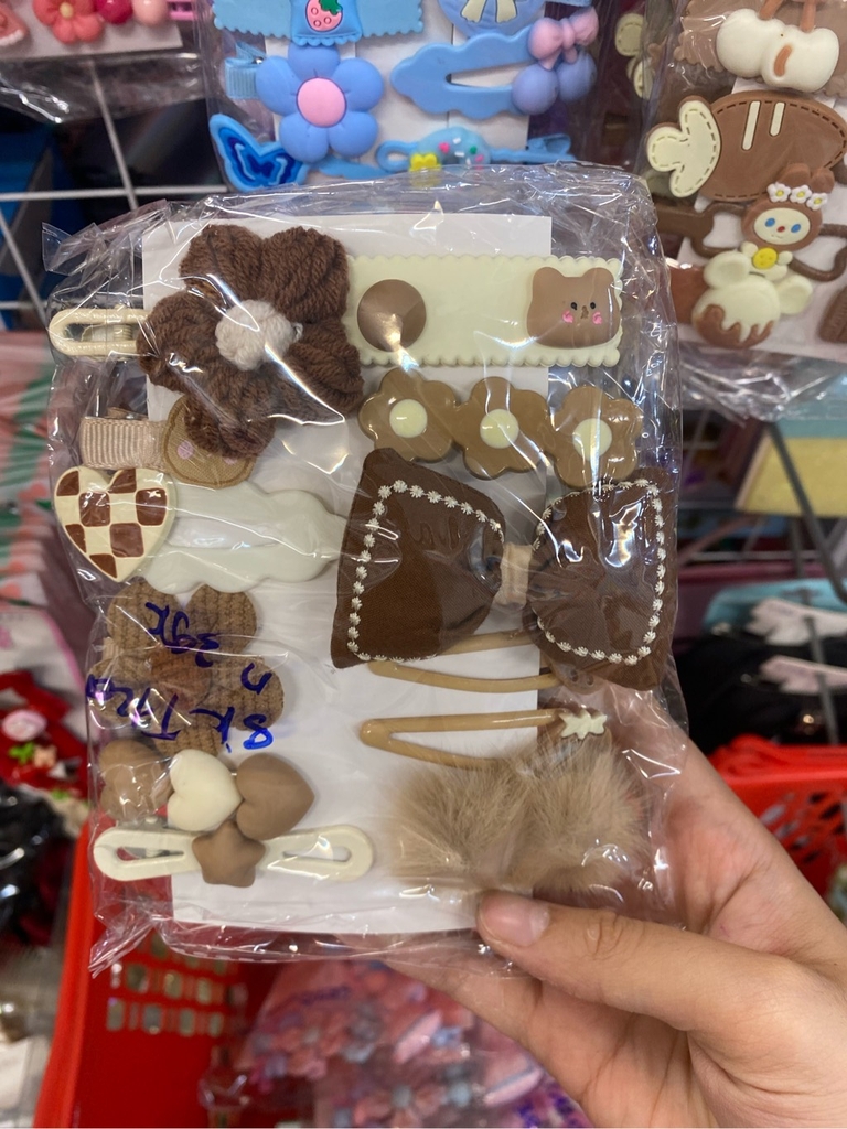 Set kẹp tóc baby