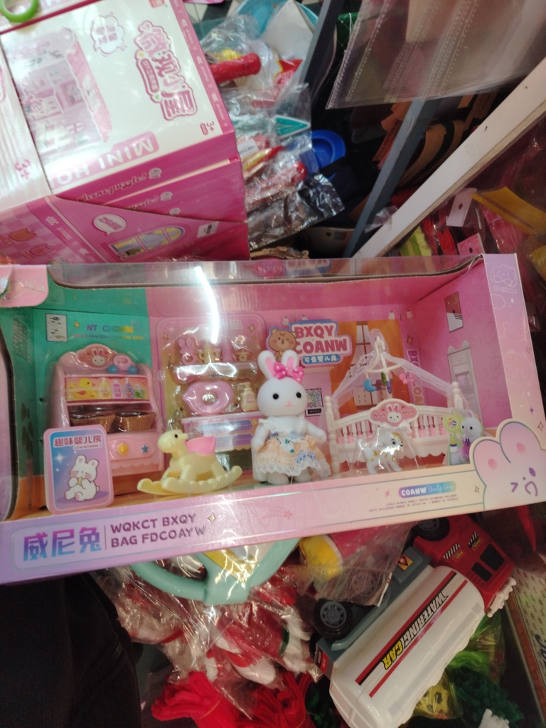 Hộp đồ chơi nhà thỏ cao cấp