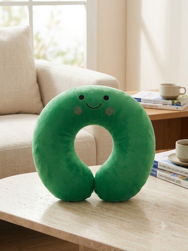 Gối cổ, gối thú bông