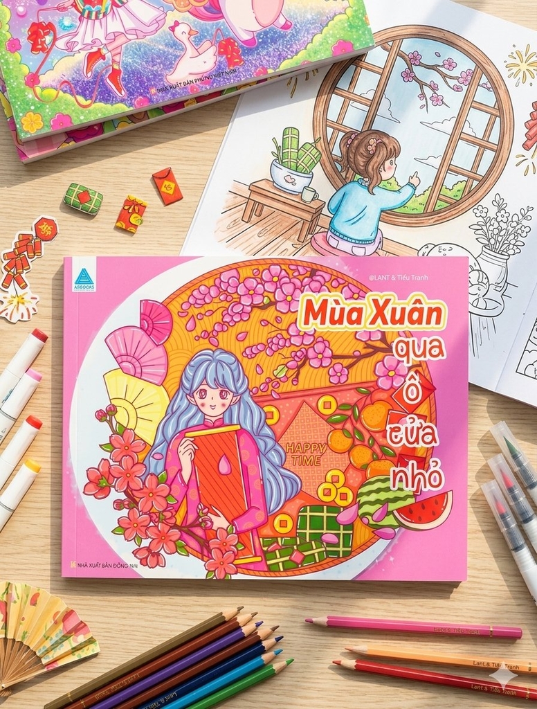 Tập tô màu teen