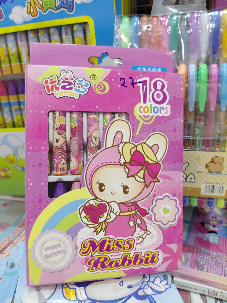 Sáp màu dầu 1512 1524 1518 rẻ