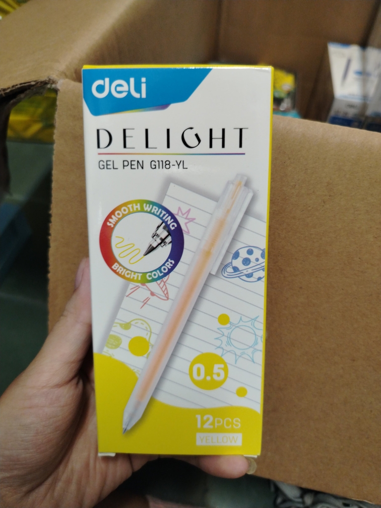Bút gel deli G118 0.5mm