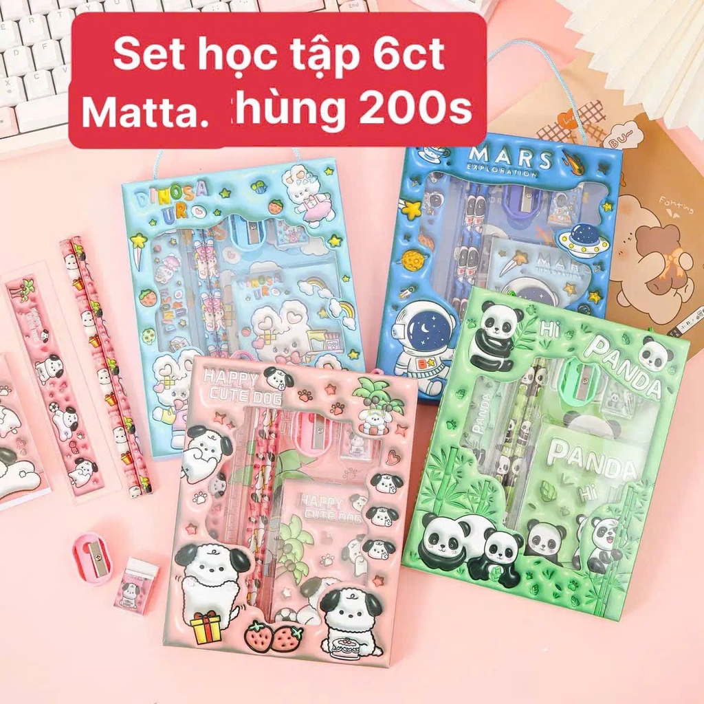 Set học tập 3D 6CT XBZ-909