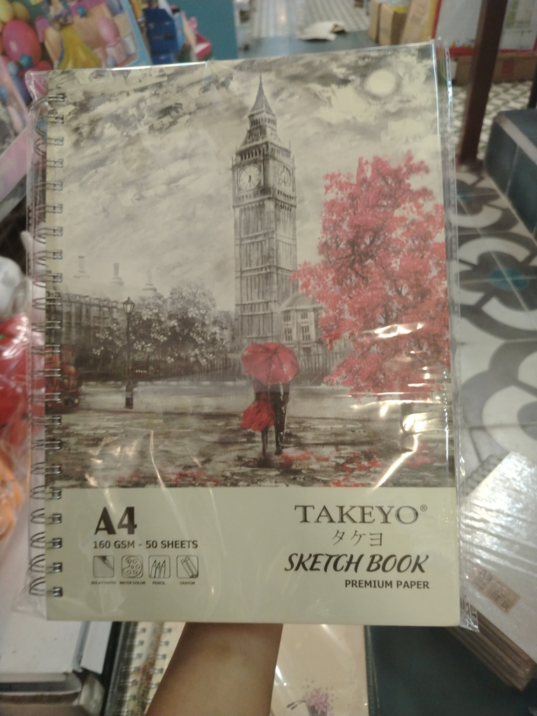 Sổ vẽ LX Takeyo TMG 160gsm 50 tờ